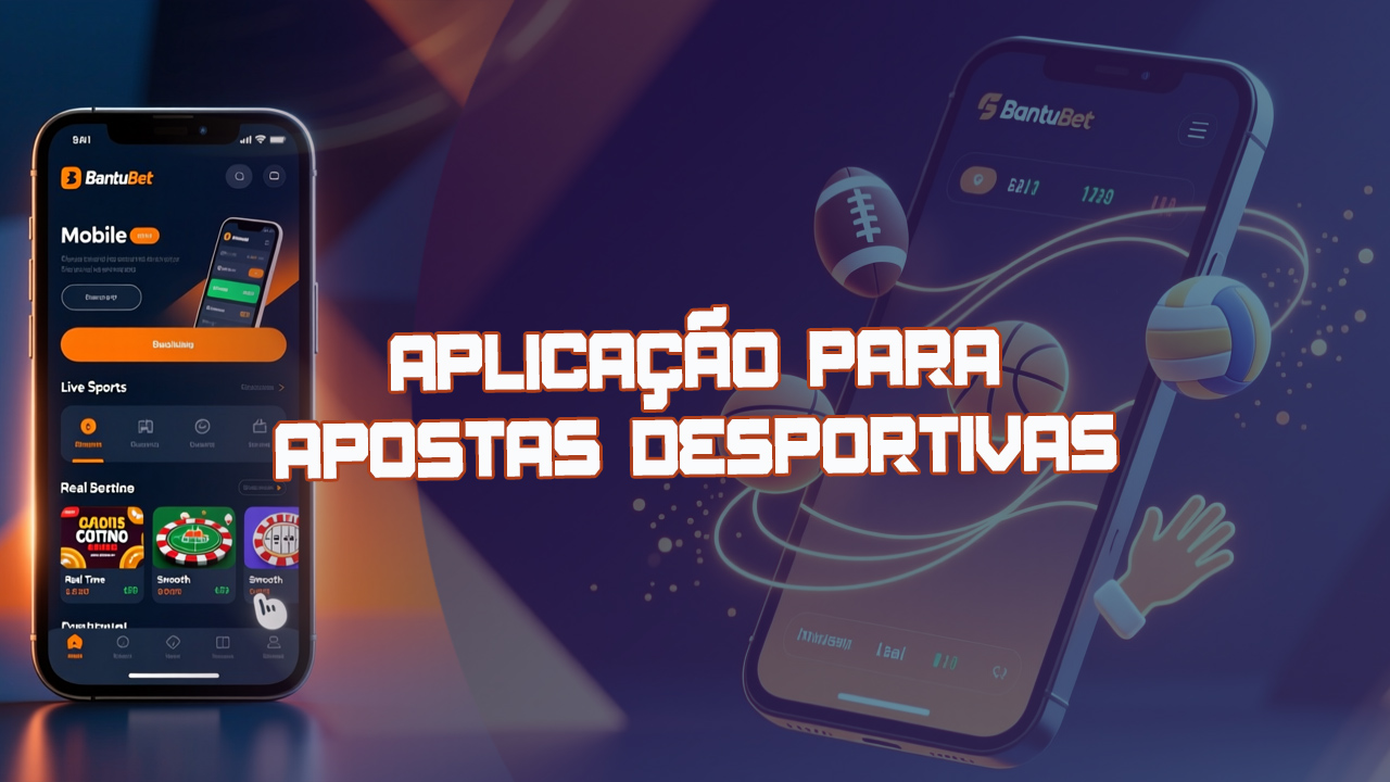 Aplicativo móvel BantuBet para apostas esportivas.