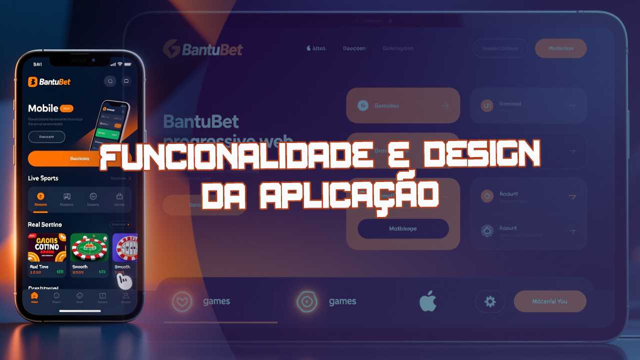 O aplicativo móvel da BantuBet apresenta um design vibrante e uma interface amigável.