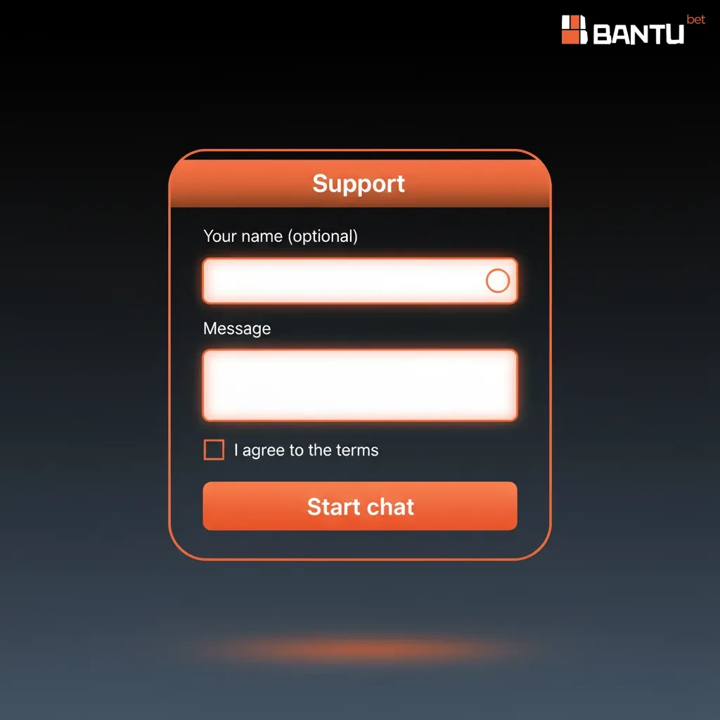 Suporte 24/7: chat ao vivo, e‑mail/formulário, FAQ e redes sociais em português angolano.