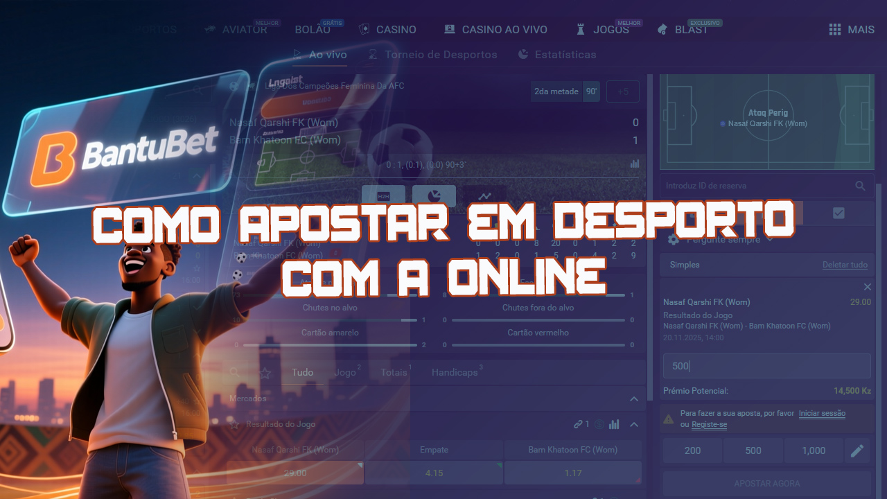 Fazer apostas no site da BantuBet é fácil – mostraremos como em nossas instruções.