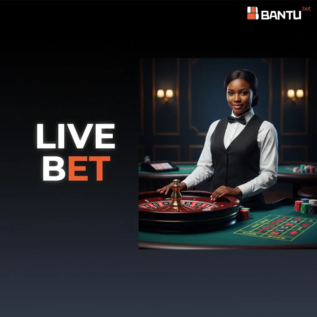 Casino ao Vivo Bantubet no telemóvel com crupiês reais: roleta, blackjack, bacará, game shows e poker em português.
